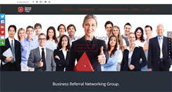 Desktop Screenshot of businessreferralgroup.com.au